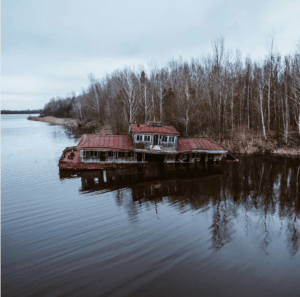 Anil Lac abandonné Tchernobyl